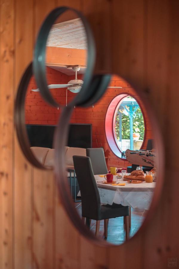 Chambre D'Hotes Neptune Wood Arzens ภายนอก รูปภาพ
