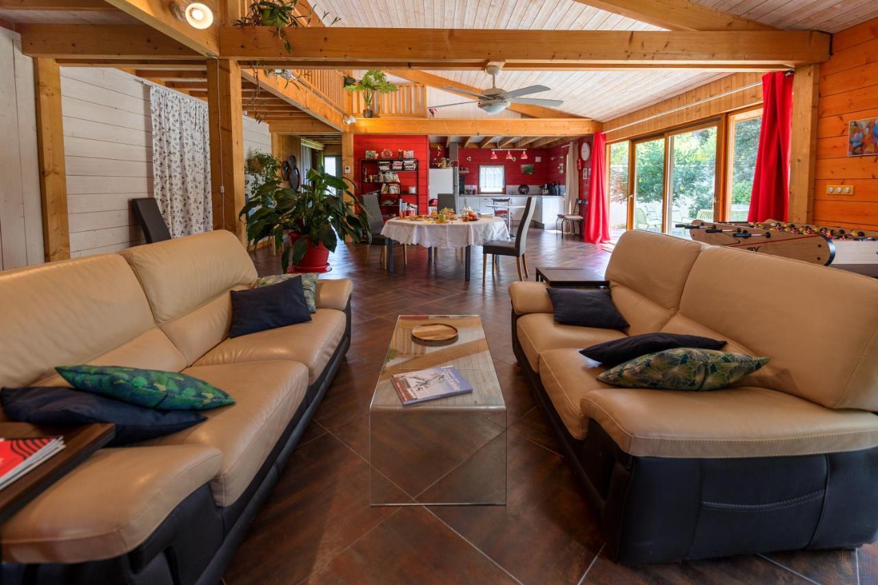 Chambre D'Hotes Neptune Wood Arzens ภายนอก รูปภาพ