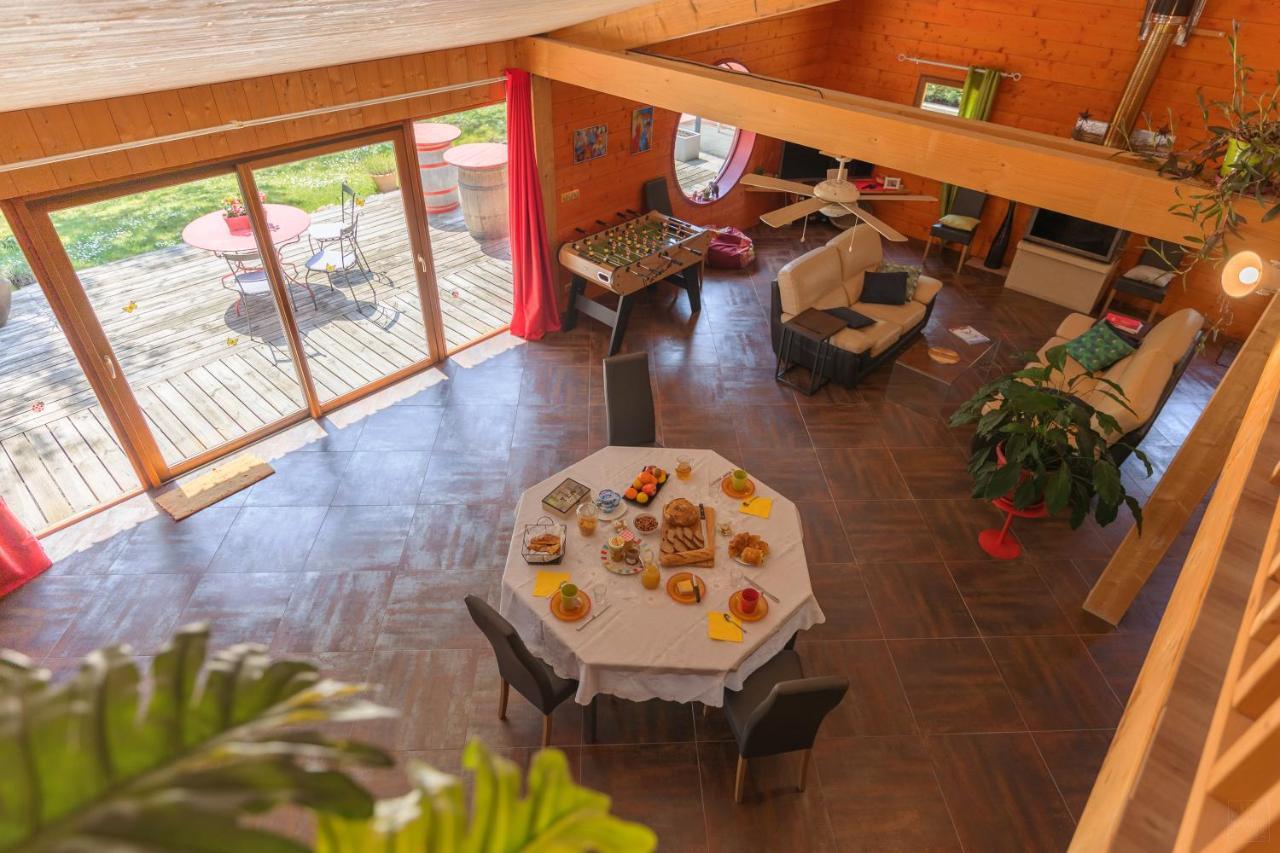 Chambre D'Hotes Neptune Wood Arzens ภายนอก รูปภาพ